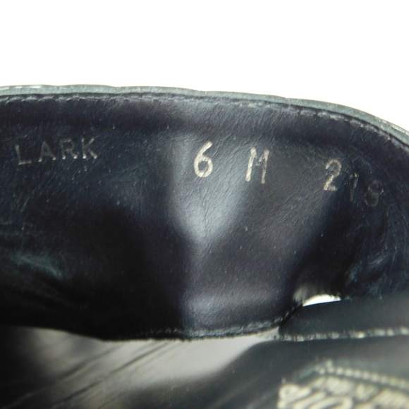 BRIGHTON Lark Made in Italy Black Sandals 6 M - Picture 6 of 7